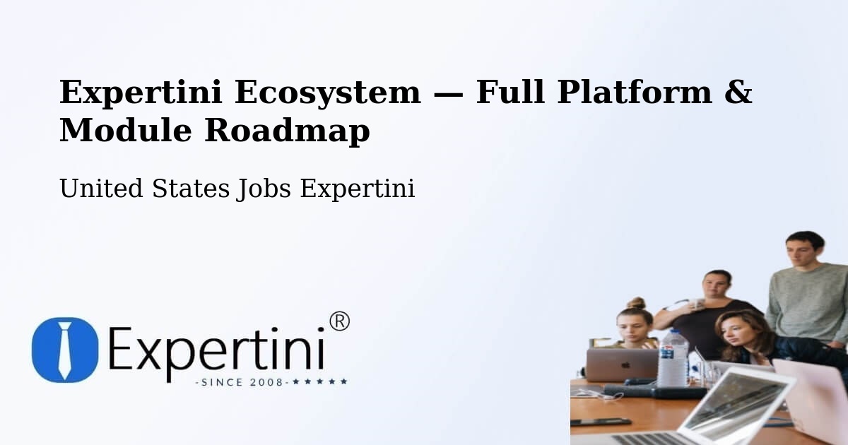 Expertini Ecosystem — Full Platform & Module Roadmap – Foley